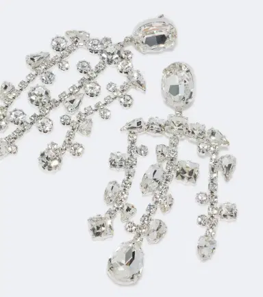 Magda Butrym Crystal-embellished drop earrings | Thumbnail 4