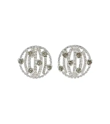 Magda Butrym Floral-appliqué embellished earrings | Thumbnail 1