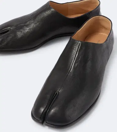 Maison Margiela Tabi leather slip-ons | Thumbnail 6 Maison Margiela Tabi leather slip-ons | Thumbnail 6