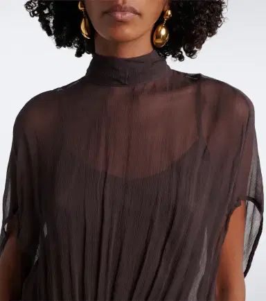 Staud Viviana sheer maxi dress | Thumbnail 3