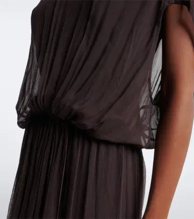 Staud Viviana sheer maxi dress | Thumbnail 4