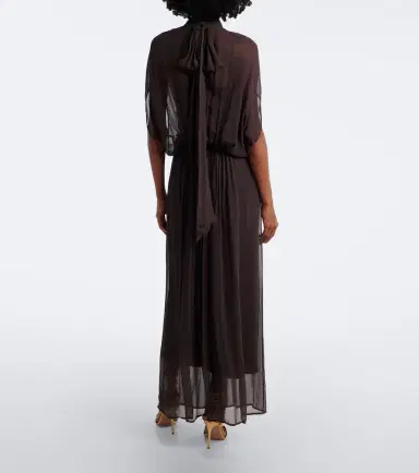 Staud Viviana sheer maxi dress | Thumbnail 5