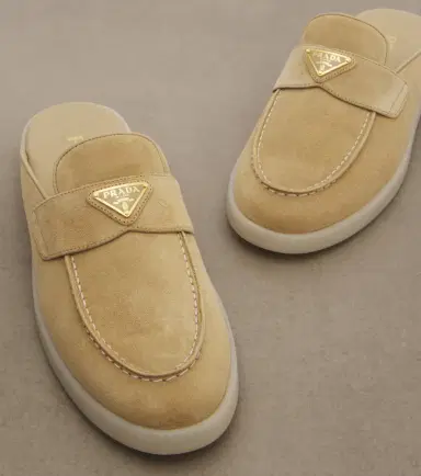 Prada Suede mules | Thumbnail 2