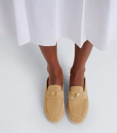 Prada Suede mules | Thumbnail 5