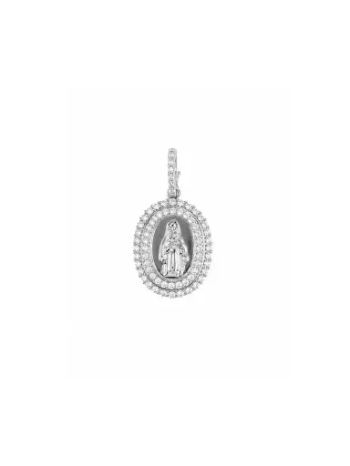 Wish Fine Jewelry 0.95ct Diamond 18K Gold Medal Pendant | Thumbnail 1 Wish Fine Jewelry 0.95ct Diamond 18K Gold Medal Pendant | Thumbnail 1