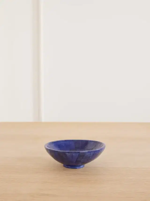 JIA JIA HOME Round Lapis Lazuli Dish