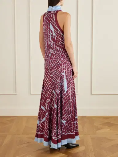 Altuzarra Moonlight Printed Silk Maxi Dress | Thumbnail 3