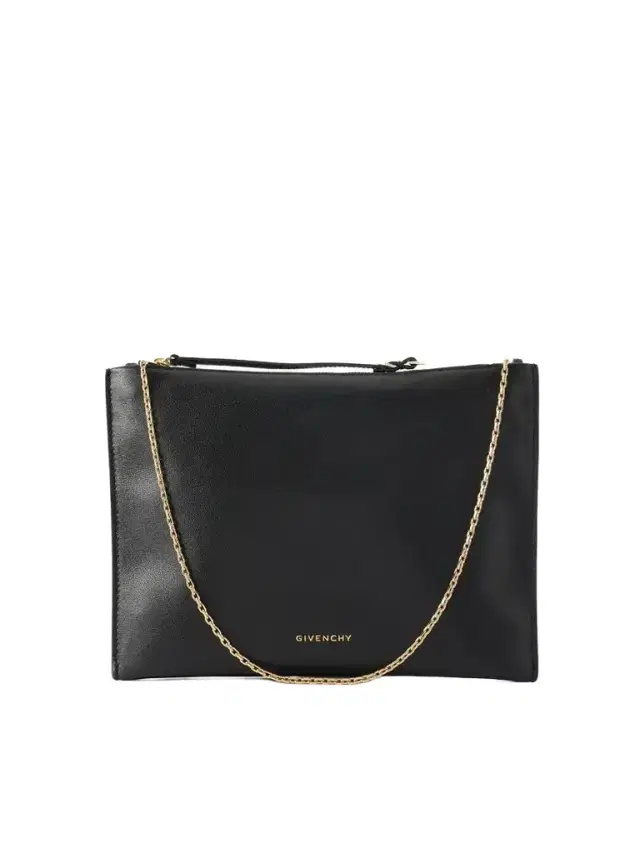 Givenchy Voyou Leather Clutch
