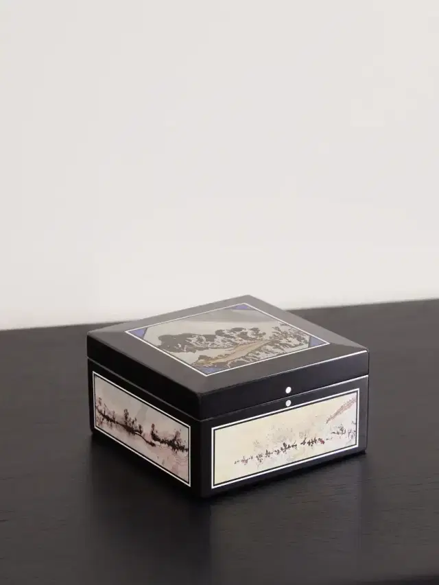 JIA JIA HOME Intarsia Crystal Large Jewelry Box