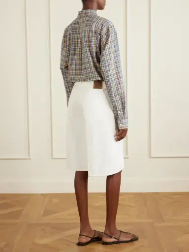 TOTEME Denim Wide-leg Shorts | Thumbnail 4 TOTEME Denim Wide-leg Shorts | Thumbnail 4