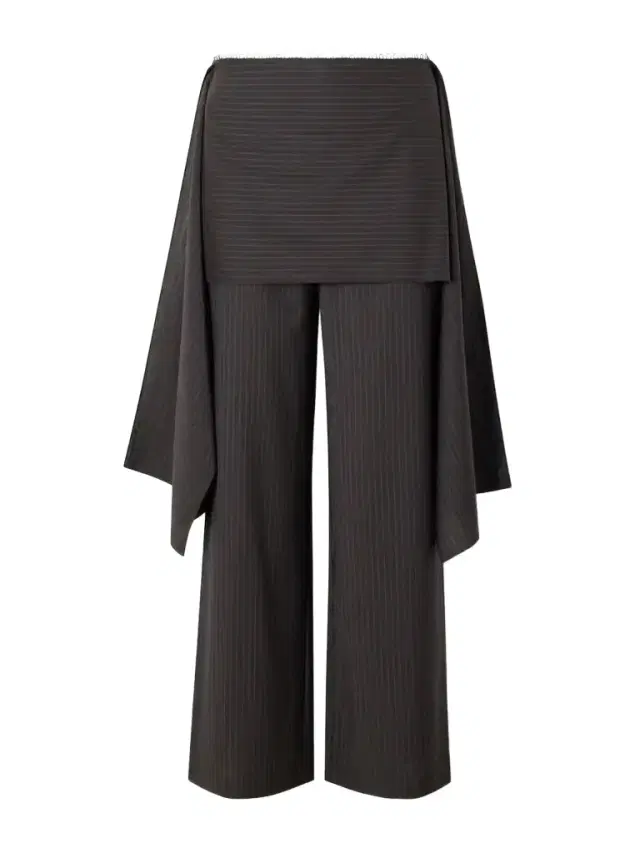 Deiji Studios Striped Wool Flared Pants