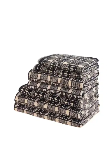 Autumn Sonata Alma Complete Set Of Seven Organic Cotton-terry Towels | Thumbnail 1