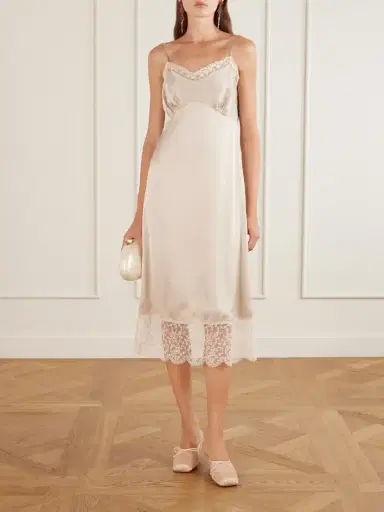 Simone Rocha Pointe Bow-detailed Satin Pumps | Thumbnail 4