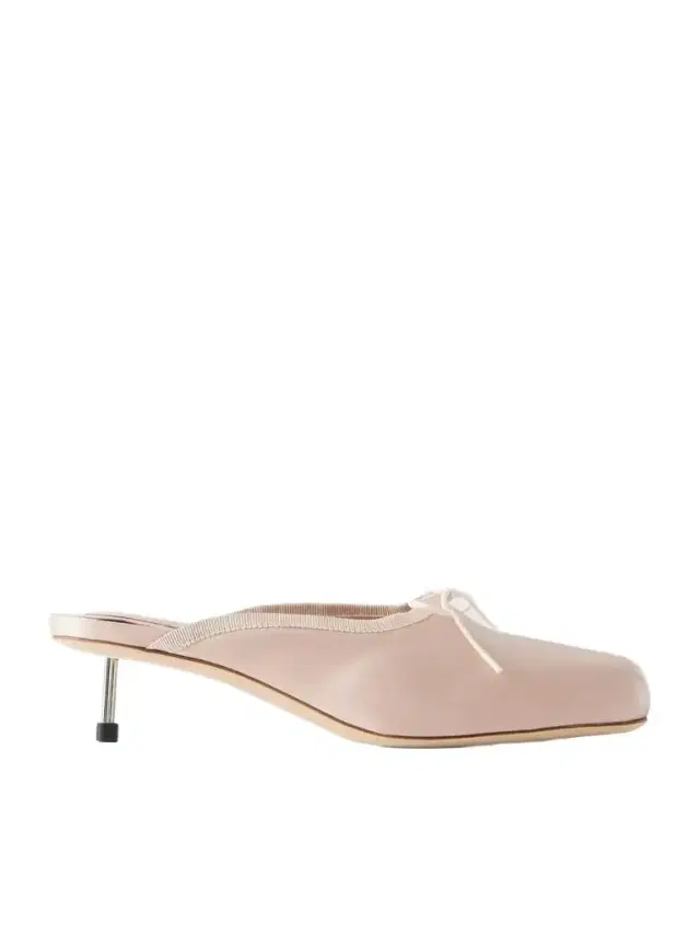 Simone Rocha Pointe Bow-detailed Satin Pumps