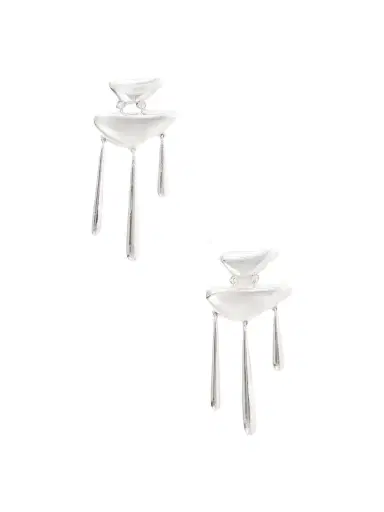 Loren Stewart Cousteau Chandelier Sterling Silver Drop Earrings | Thumbnail 1