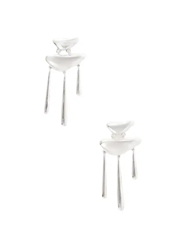 Cousteau Chandelier Sterling Silver Drop Earrings