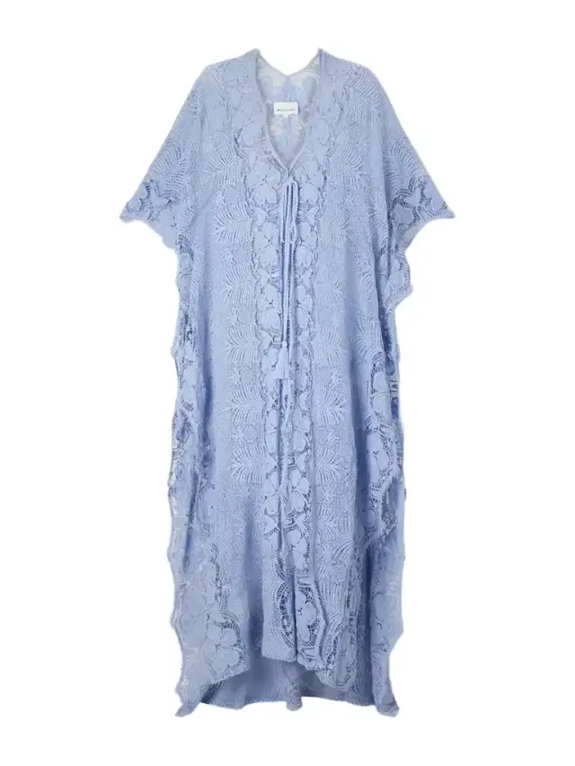 Miguelina Valentina Cotton-lace Kaftan