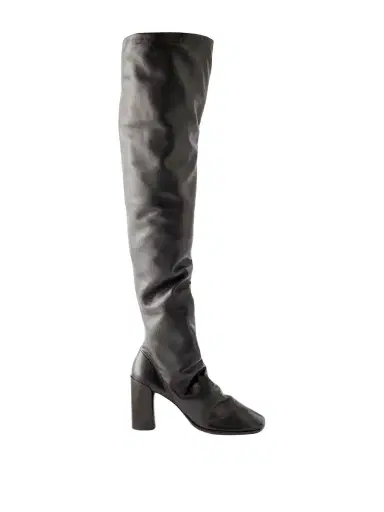 Lemaire Leather Knee Boots | Thumbnail 1