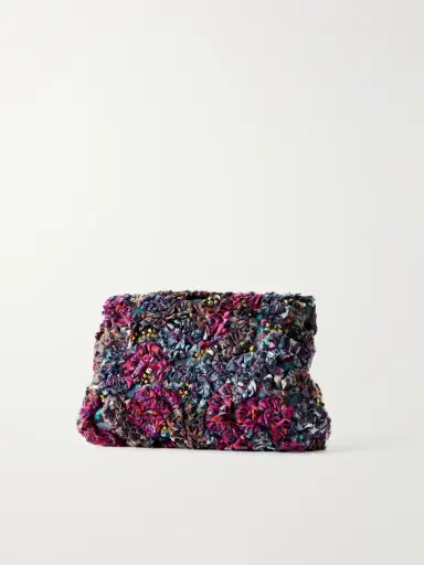Dries Van Noten Bead-embellished Embroidered Clutch | Thumbnail 4