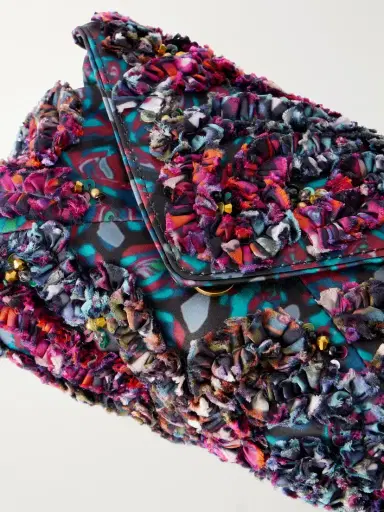 Dries Van Noten Bead-embellished Embroidered Clutch | Thumbnail 5