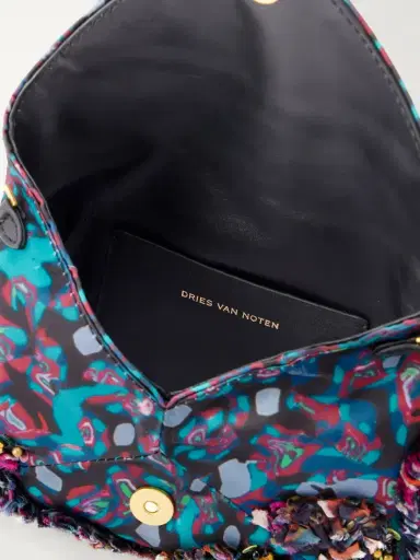 Dries Van Noten Bead-embellished Embroidered Clutch | Thumbnail 6