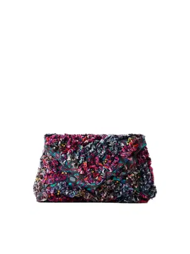Dries Van Noten Bead-embellished Embroidered Clutch | Thumbnail 1