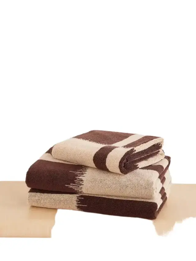 Autumn Sonata Karin Core Set Of Three Organic Cotton-terry Towels
