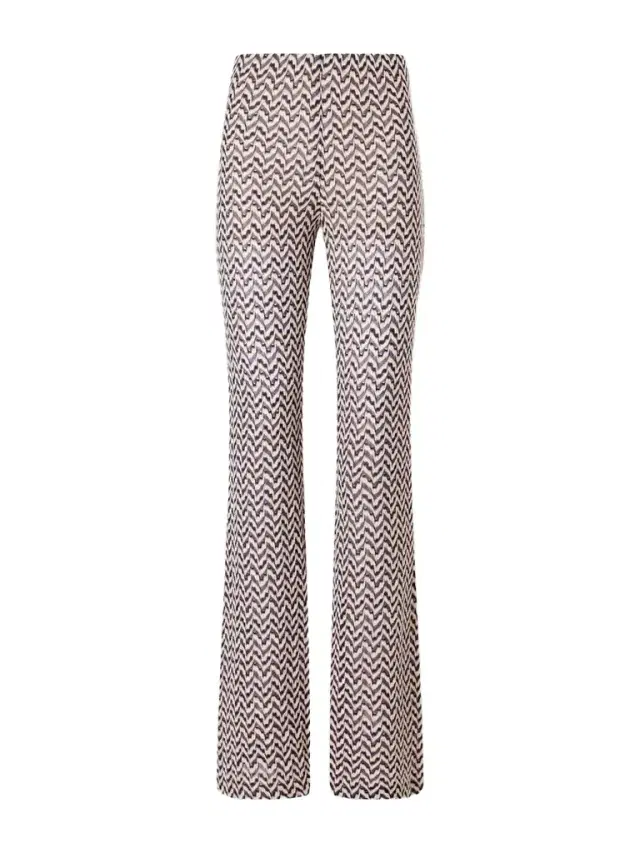 Missoni Embellished Crochet-knit Flared Pants