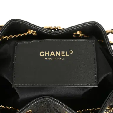 Chanel Chanel Small 25 Hobo Bag Black Caviar Gold Hardware | Thumbnail 9 Chanel Chanel Small 25 Hobo Bag Black Caviar Gold Hardware | Thumbnail 9