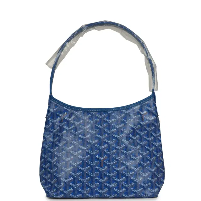 goyard Goyard Goyardine Sky Blue Boheme Mini Hobo Bag Palladium Hardware