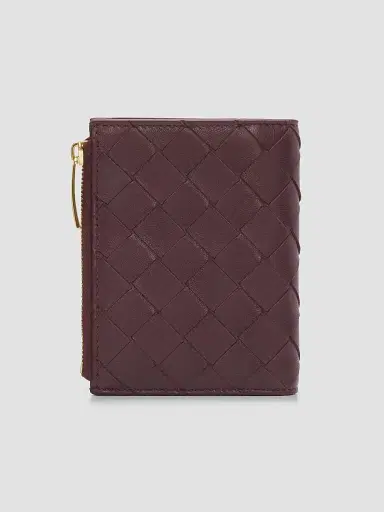 Bottega Veneta Women's Intrecciato Leather Bifold Wallet | Thumbnail 4 Bottega Veneta Women's Intrecciato Leather Bifold Wallet | Thumbnail 4