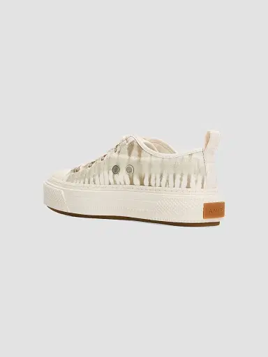 AMIRI Women's Tie-Dye Court Low-Top Sneakers - Alabaster - Size 5 | Thumbnail 3