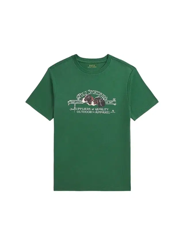 Polo Ralph Lauren Little Boy's & Boy's Sportsman Graphic T-Shirt - Verano Green