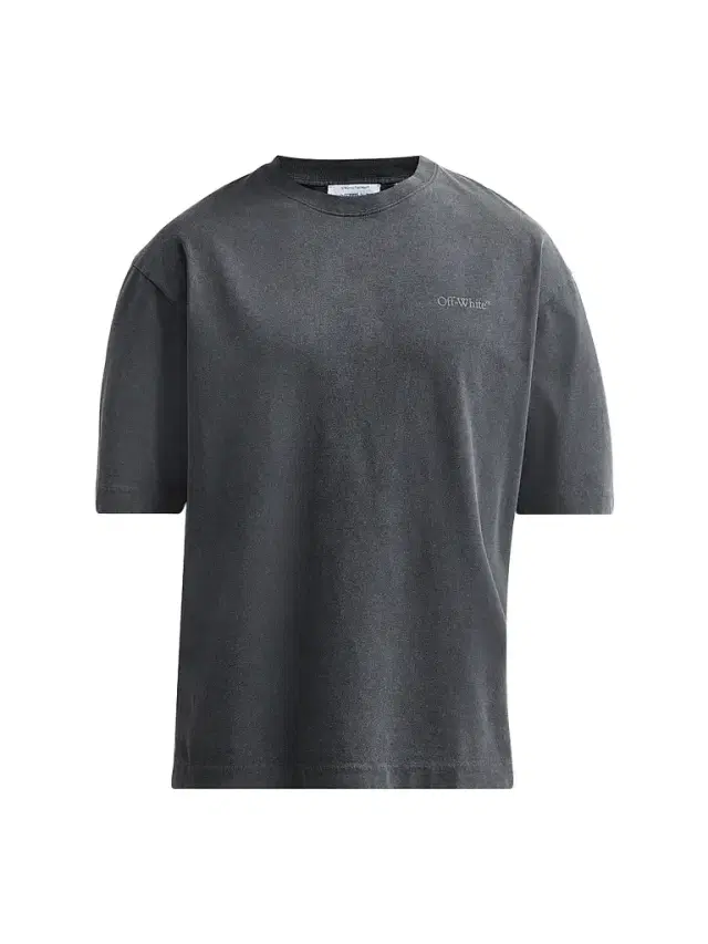 Off-White Men's Rugs Arrow Skate Cotton T-Shirt - Vintage Black