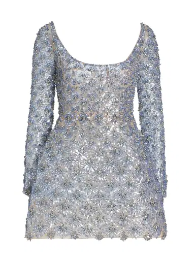 Oscar de la Renta Women's Embellished Sculpted Minidress | Thumbnail 1