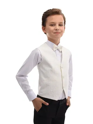 Moustache Little Boy's & Boy's Taddeo Vest Outfit | Thumbnail 3 Moustache Little Boy's & Boy's Taddeo Vest Outfit | Thumbnail 3