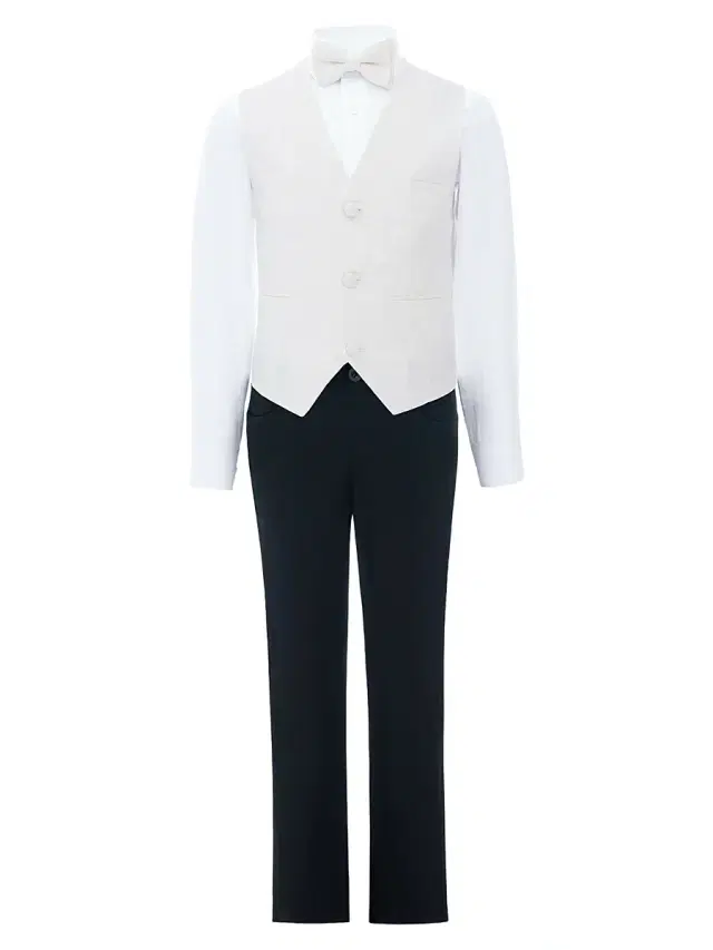 Little Boy's & Boy's Taddeo Vest Outfit - White - Size 14 Little Boy's & Boy's Taddeo Vest Outfit - White - Size 14
