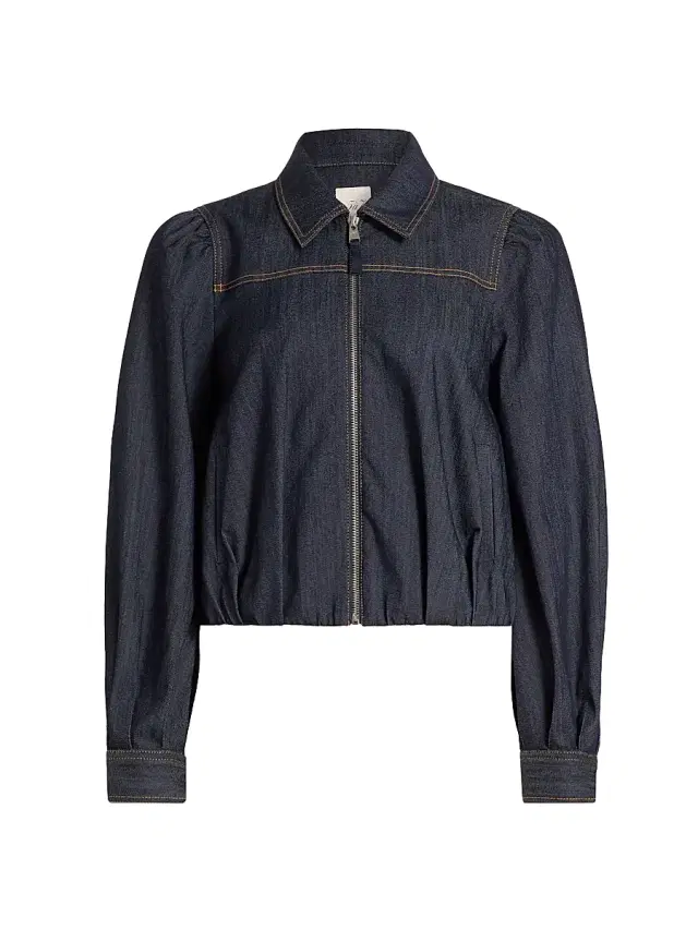 Cinq à Sept Women's Stella Denim Jacket - Indigo