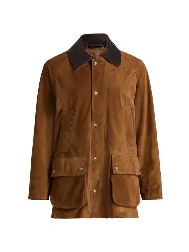 Nili Lotan Women's Kedem Suede Parka - Martora - Size XL | Thumbnail 1 Nili Lotan Women's Kedem Suede Parka - Martora - Size XL | Thumbnail 1