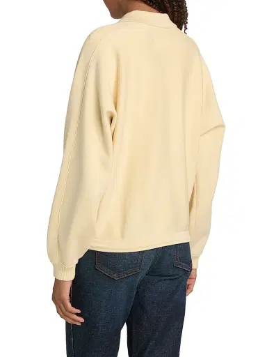 Guest In Residence Women's Cotton-Blend Windbreaker Jacket - Butter | Thumbnail 5 Guest In Residence Women's Cotton-Blend Windbreaker Jacket - Butter | Thumbnail 5