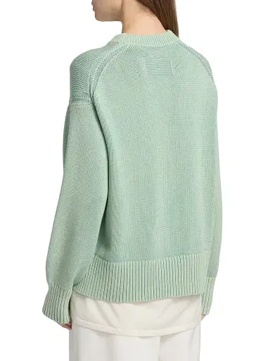 Guest In Residence Women's Sunwash Cotton-Cashmere Crewneck Sweater | Thumbnail 5 Guest In Residence Women's Sunwash Cotton-Cashmere Crewneck Sweater | Thumbnail 5