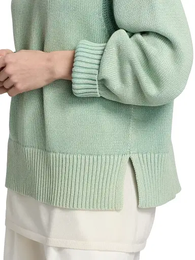 Guest In Residence Women's Sunwash Cotton-Cashmere Crewneck Sweater | Thumbnail 6 Guest In Residence Women's Sunwash Cotton-Cashmere Crewneck Sweater | Thumbnail 6