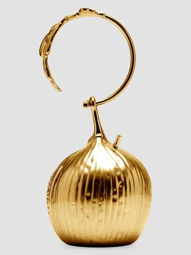 Cult Gaia Women's Fico Sculptural Fig Wristlet - Antique Brass | Thumbnail 3