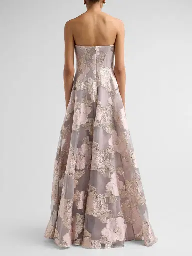 Rene Ruiz Collection Women's Floral Fil Coupe Sweetheart Ball Gown | Thumbnail 3