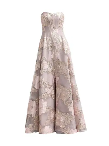 Rene Ruiz Collection Women's Floral Fil Coupe Sweetheart Ball Gown | Thumbnail 1