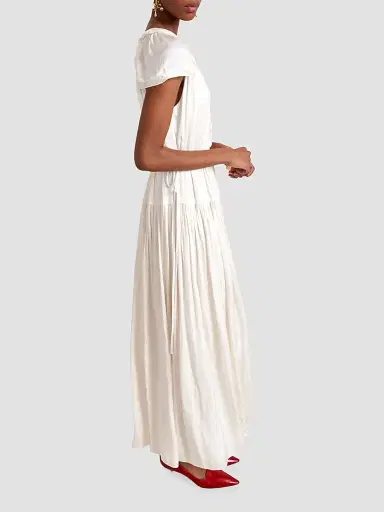 La Ligne Women's Sienna Dress - Ivory - Size XL | Thumbnail 3