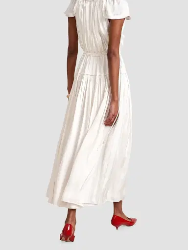 La Ligne Women's Sienna Dress - Ivory - Size XL | Thumbnail 4