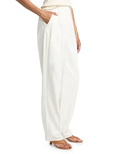 PRABAL GURUNG Women's Carrot Stretch-Denim Trousers | Thumbnail 4 PRABAL GURUNG Women's Carrot Stretch-Denim Trousers | Thumbnail 4