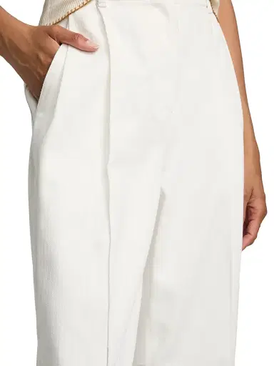 PRABAL GURUNG Women's Carrot Stretch-Denim Trousers | Thumbnail 6 PRABAL GURUNG Women's Carrot Stretch-Denim Trousers | Thumbnail 6