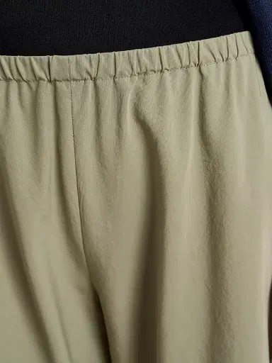 La Ligne Women's Cotton Colby Pants - Olive - Size XL | Thumbnail 5